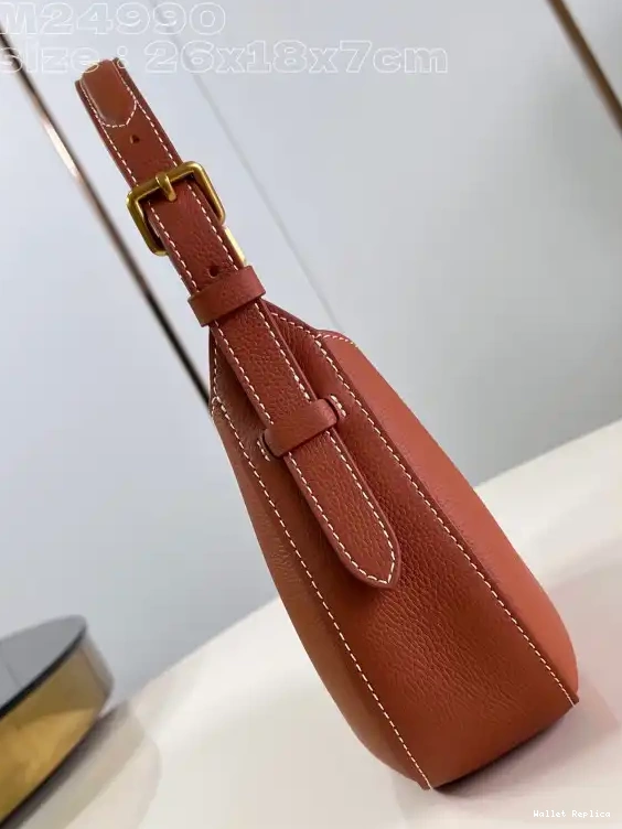 Affordable Key VUITTON Shoulder Low Bag-26*18*7CM LOUIS 0627